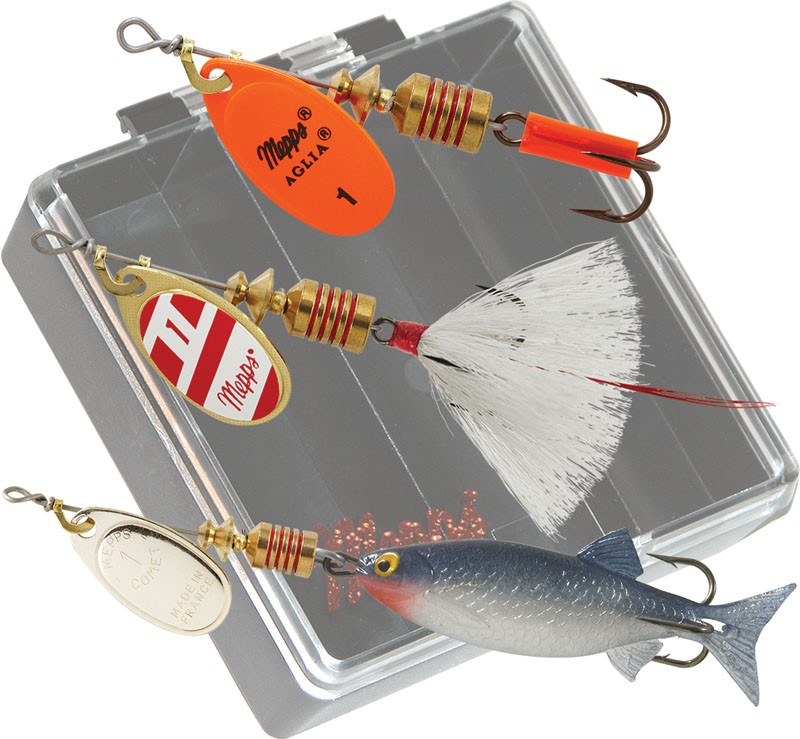 Assorted Trout Pocket Pac - #1 Aglia and Comet Mino Fishing Lures