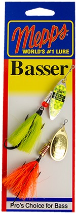 Basser Pak - #2 and #3 Dressed Spinners Fishing Lure