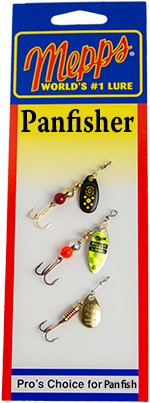 Panfisher Pak - #00 and #0 Plain Spinners Fishing Lure
